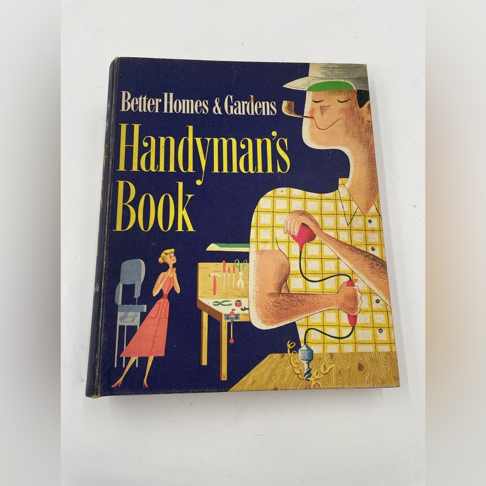 Vintage Better Homes and Gardens Handyman's Book 5 Ring Binder 1957